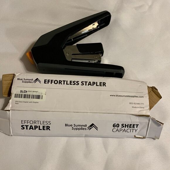 60 sheet capacity effortless stapler - Picture 1 of 3